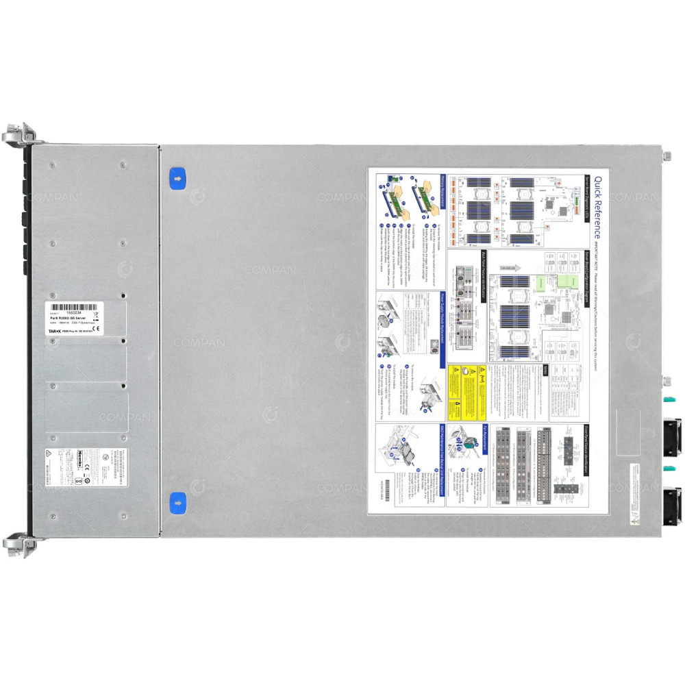 R2082I G5-8SFF TAROX PARX R2082I G5 SERVER 2X INTEL XEON E5-2620 V4 @ 2.10GHZ RAM 128GB(8X 16GB DDR4 8X 2400MHZ ) 3X 1TB(3X SAS ) R2000